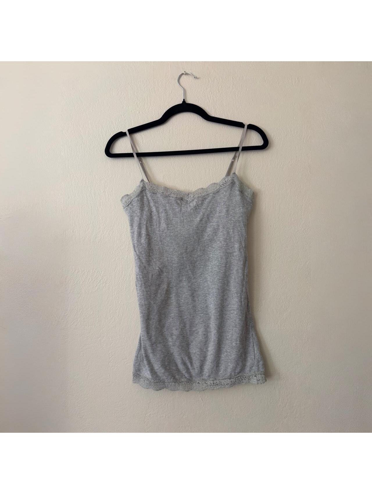Aeropostale Lace-Trim Scoop-Neck Cami